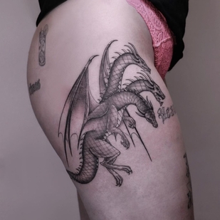 tatouage #66370 | Artiste tatoueur Justine Scandella