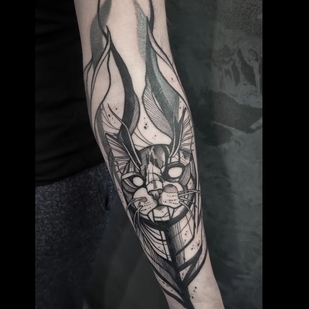 tatouage #66528 | Artiste tatoueur Weeping Hyena