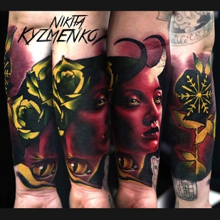 tatouage #10814 | Artiste tatoueur Nikita Kuzmenko