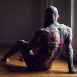 🔥 Photos sexy, portfolio de mannequin  #18995 Modèle de tatouage Sylvain Hélaine