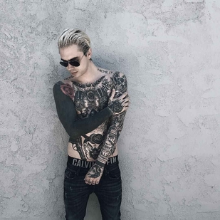 🔥 Photos sexy, portfolio de mannequin  #19709 Modèle de tatouage Jose Prager