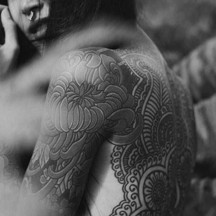 🔥 Photos sexy, portfolio de mannequin  #20014 Modèle de tatouage Anh Wisle