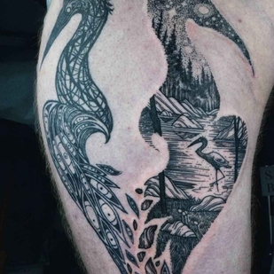 tatouage #18991 | Artiste tatoueur Noel'le Longhaul (Loone)