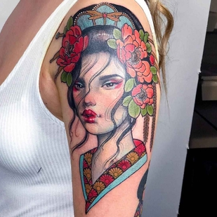 tatouage #20288 | Artiste tatoueur Hannah Flowers