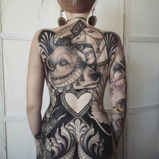 tatouage #35980 | Artiste tatoueur Isabella Chiara Filouino