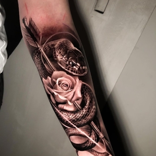 tatouage #39489 | Artiste tatoueur Evgeniĭ Shvyrev