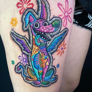 Couleur  tatouage sur Épaule #39771 | Artiste tatoueur Duda Lozano