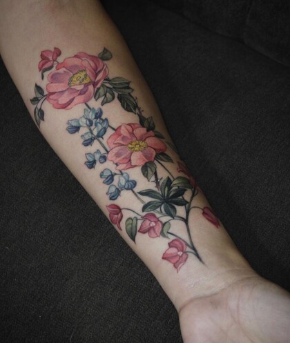 Idées de Tatouage # Artiste tatoueur Vanessa Core