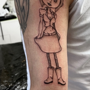 Fineline tatouage #68111 | Artiste tatoueur Claudia Fedorovici