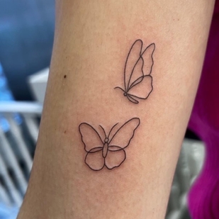 Fineline tatouage #68116 | Artiste tatoueur Claudia Fedorovici