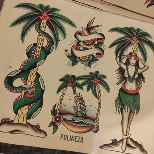 tatouage #68685 | Artiste tatoueur Polineza Aleksandrovna