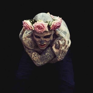 🔥 Photos sexy, portfolio de mannequin  #913 Modèle de tatouage Rick «Zombie boy» Genest