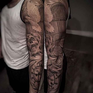 tatouage #543 | Artiste tatoueur Greg Nicholson