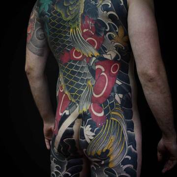 Sergey Buslay Buslaev - Japanese tattoo