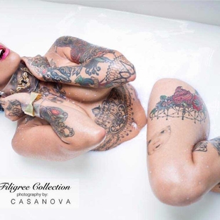 🔥 Photos sexy, portfolio de mannequin  #20894 Modèle de tatouage Elle Audra