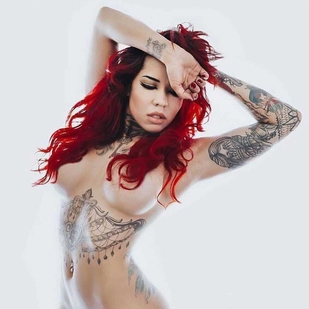 🔥 Photos sexy, portfolio de mannequin  #20890 Modèle de tatouage Elle Audra