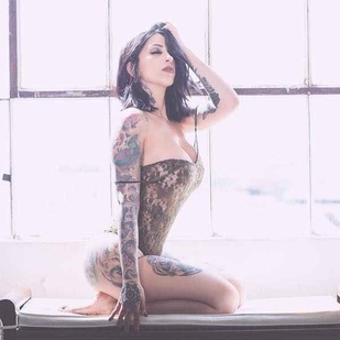 🔥 Photos sexy, portfolio de mannequin  #20816 Modèle de tatouage Nazy