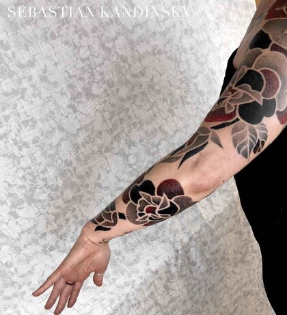 Idées de Tatouage #20845 Artiste tatoueur Sebastian Kandinsky
