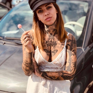🔥 Photos sexy, portfolio de mannequin  #30588 Modèle de tatouage Nina Lüthy