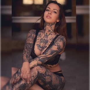 🔥 Photos sexy, portfolio de mannequin  #30589 Modèle de tatouage Nina Lüthy
