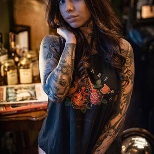 🔥 Photos sexy, portfolio de mannequin  #30597 Modèle de tatouage Nina Lüthy