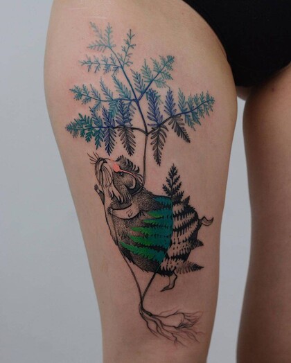 Idées de Tatouage #30841 Artiste tatoueur Dzo Lama