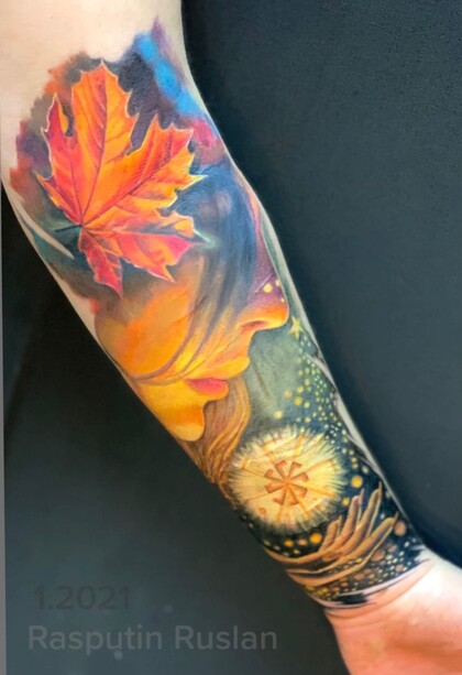 Idées de Tatouage #39979 Artiste tatoueur Ruslan Rasputin Ruslan Rasputin