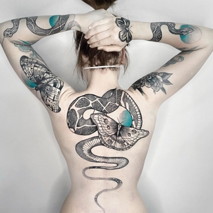 tatouage #40026 | Artiste tatoueur Jessica Svartvit