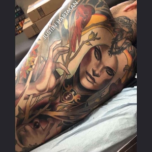 tatouage #1276 | Artiste tatoueur Justin Hartman