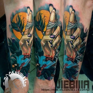 tatouage #11293 | Artiste tatoueur Konstantin Andreevich Chernikov