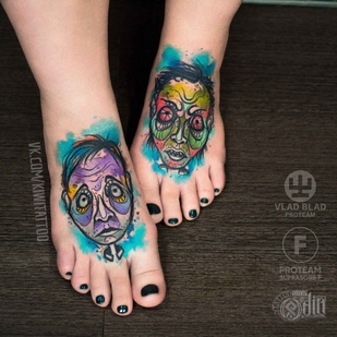 tatouage #11487 | Artiste tatoueur Victoria KIWI Grigorieva