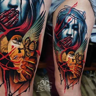 tatouage #11247 | Artiste tatoueur A.D. Pancho