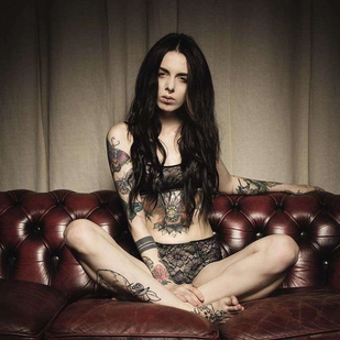 🔥 Photos sexy, portfolio de mannequin  #21237 Modèle de tatouage Tanya Bat