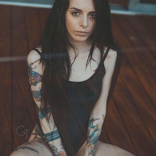 🔥 Photos sexy, portfolio de mannequin  #21228 Modèle de tatouage Tanya Bat