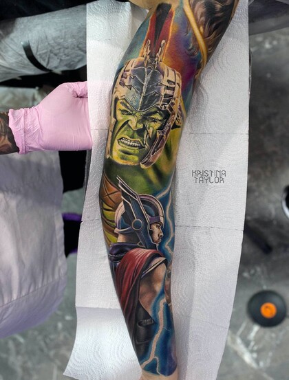 Idées de Tatouage # Artiste tatoueur Kristina Taylor
