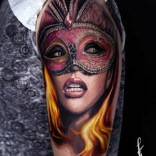 Couleur Réalisme tatouage sur Épaule #31289 | Artiste tatoueur Kristina Taylor