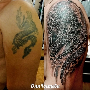 tatouage #36805 | Artiste tatoueur Olya Gosteva © ® Tattoo