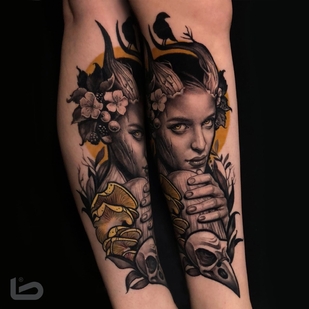 tatouage #40662 | Artiste tatoueur Alena Shutko