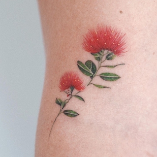 Femme Couleur  tatouage sur Côté #55613 | Artiste tatoueur Dasol Kim