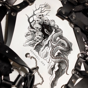 tatouage #71340 | Artiste tatoueur Oksana Seashell