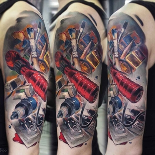 tatouage #1348 | Artiste tatoueur Valentina Ryabova