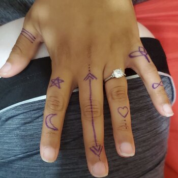 Modèle de tatouage Crystal Fletcher