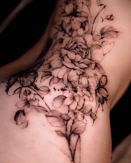 Idées de Tatouage #56139 Artiste tatoueur Olha Halynska