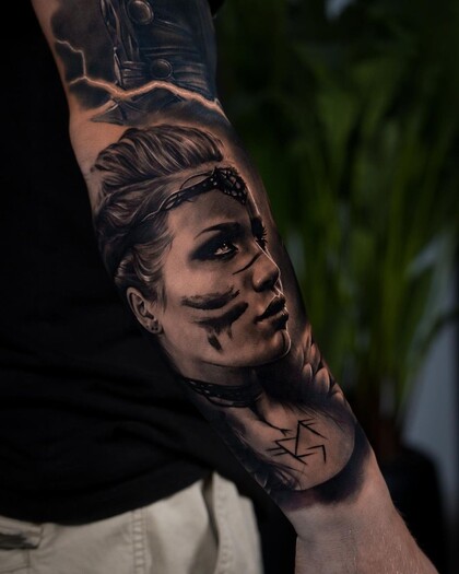 Idées de Tatouage #56147 Artiste tatoueur Maksym Burian
