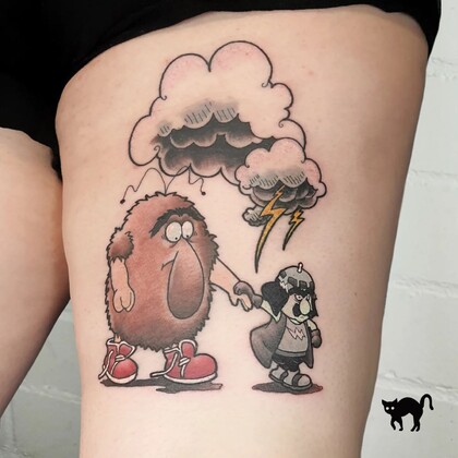 Idées de Tatouage # Artiste tatoueur Frau Miau Tattoo