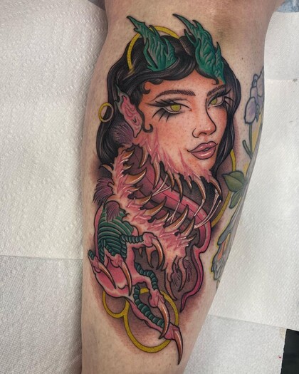 Idées de Tatouage #56920 Artiste tatoueur Maia Brouillette