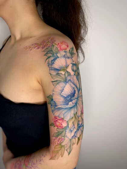 Idées de Tatouage #56938 Artiste tatoueur Olga Kotova
