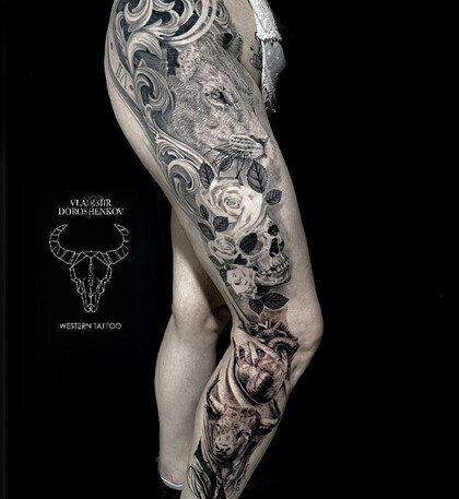 Idées de Tatouage # Artiste tatoueur Vladimir Doroshenkov