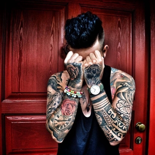 🔥 Photos sexy, portfolio de mannequin  #24129 Modèle de tatouage Patrick Dos Santos Aveiro