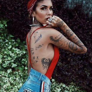 🔥 Photos sexy, portfolio de mannequin  #23919 Modèle de tatouage Giada Longo